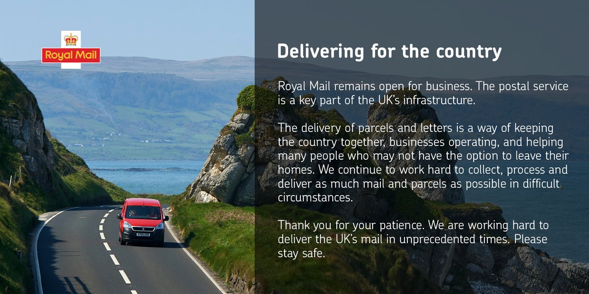 The health and safety of our colleagues, customers and the communities is our number one priority. 

We have introduced a range of temporary changes to keep everyone safe. This includes more social distancing measures. 

See our full statement here: bit.ly/2vL0l3D