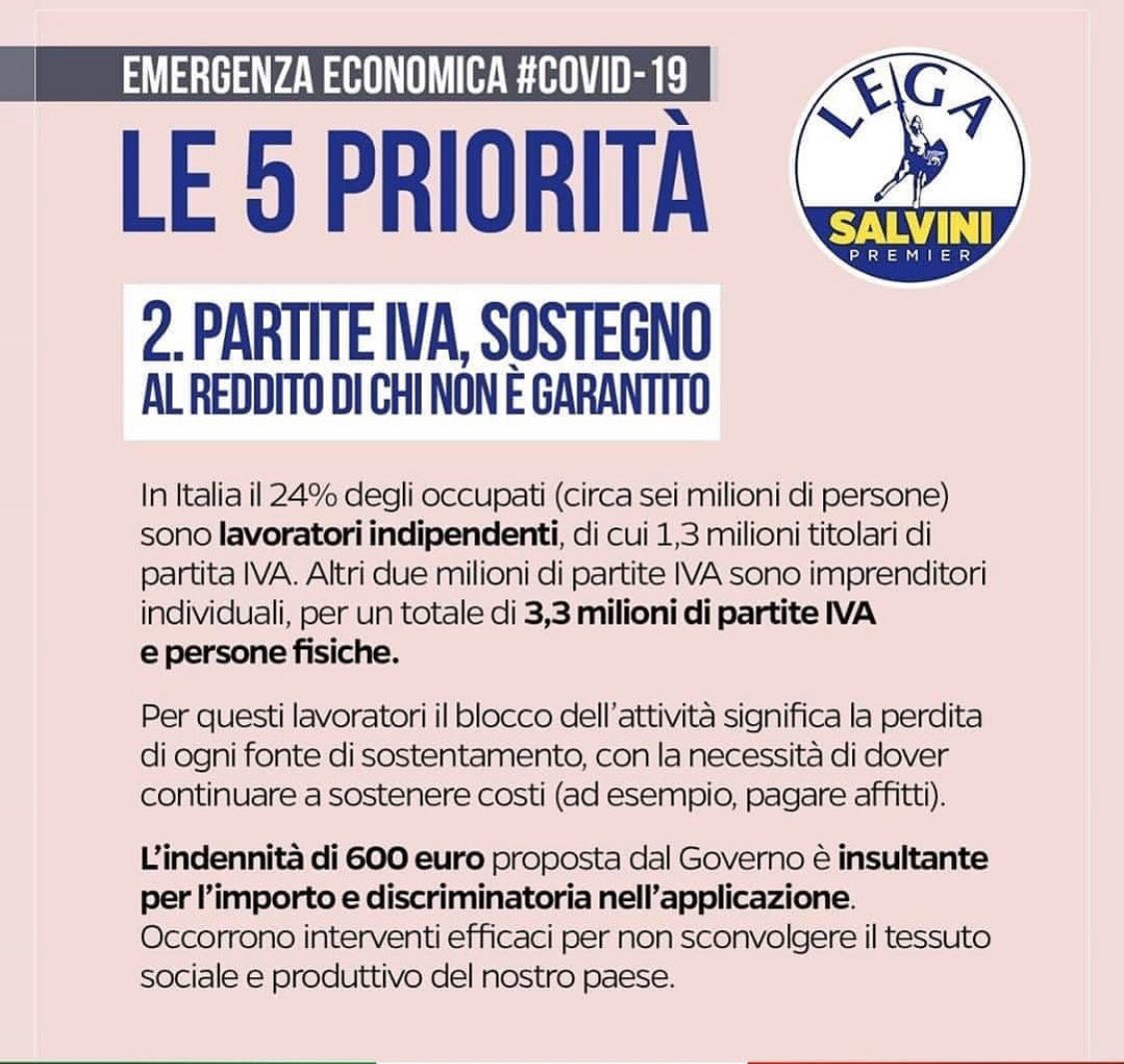 ScuratiRoberto's tweet photo. Le 5 priorità per la  Lega https://t.co/yhGCjIAq09