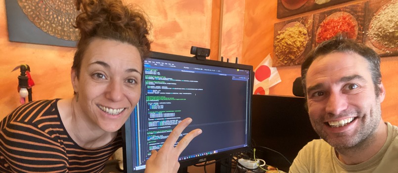 Seguimos adelante. Así han recibido Nuria y Joseba la noticia de la admisión de #Nautilus en #viveroscein desde su casa. Esperamos darles pronto la bienvenida en persona bit.ly/3bqvc4O