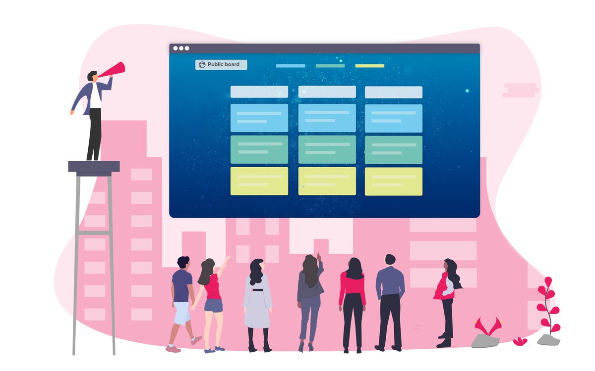 upwaveHQ's tweet photo. We are excited to announce that you can now make your boards public!🌎

From sharing your product roadmap with your customers, to sharing a collection of recommended articles with your friends – the opportunities are endless. Check it out here: https://t.co/lvKrNQMDWN https://t.co/rmBuEPcpwJ
