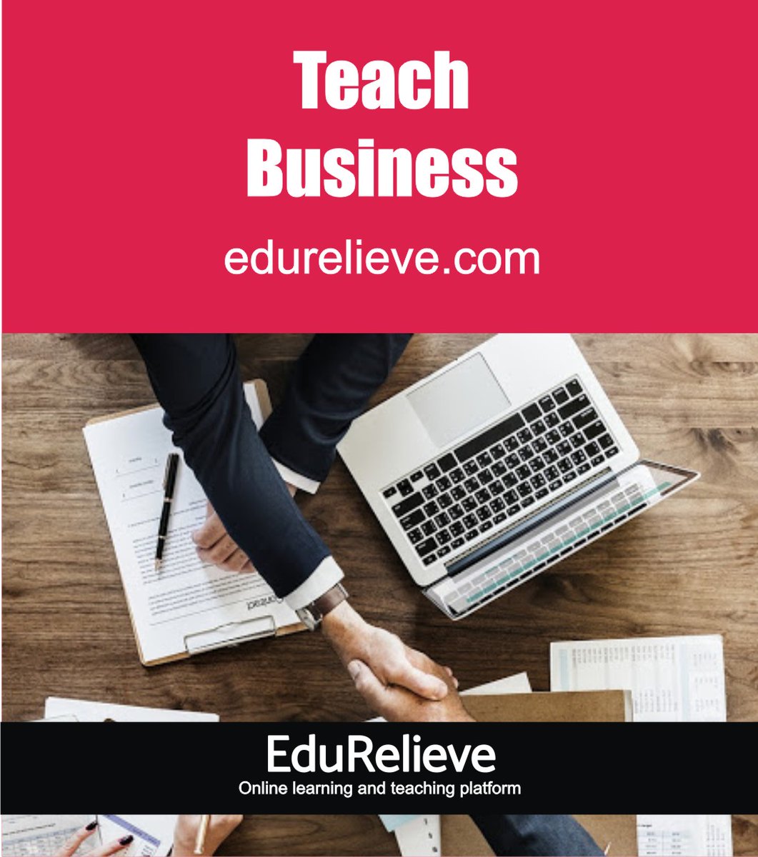 EduRelieve's tweet photo. Teach business on Edurelieve

Teach what you know on business and earn people teaching people around the world.

https://t.co/wH4lEeW4SB https://t.co/KF21QMzhQz