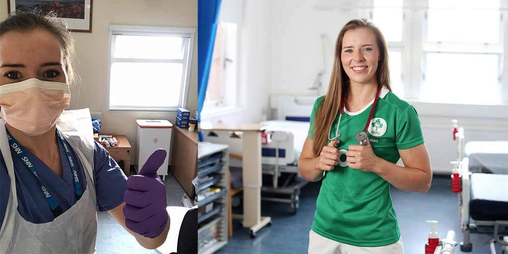 HugeRugby's tweet photo. Anyone able to help out frontline @NHS Doctor &amp; @IrishRugby Women's player @Claire__mcl with a @wattbike / Spin bike to allow her to juggle working in A&amp;E, #COVID19 lockdown &amp; her training? Willing to rent. 
Please RT 
#supportNHSstaff https://t.co/2WEUWXv7py