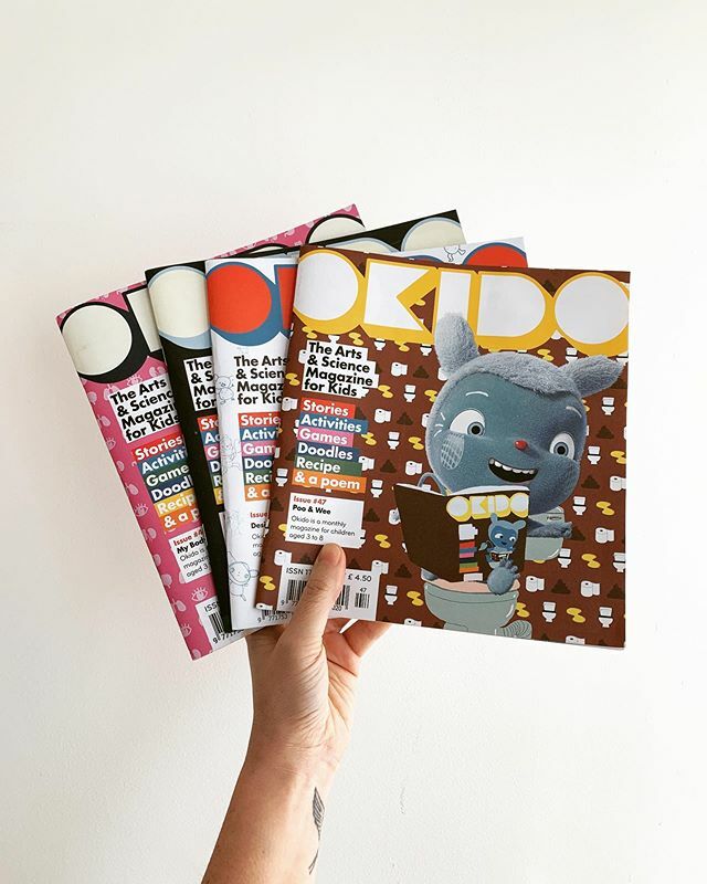 These are a few of Jude’s personal Okido Magazine stash... he dips in and out of them as and when, reading the stories, playing some of the games &amp; having a giggle at all the poo facts in the Poo &amp; Wee issue 💩 〰️
We still have a great selection onlin… ift.tt/2JhjWvb
