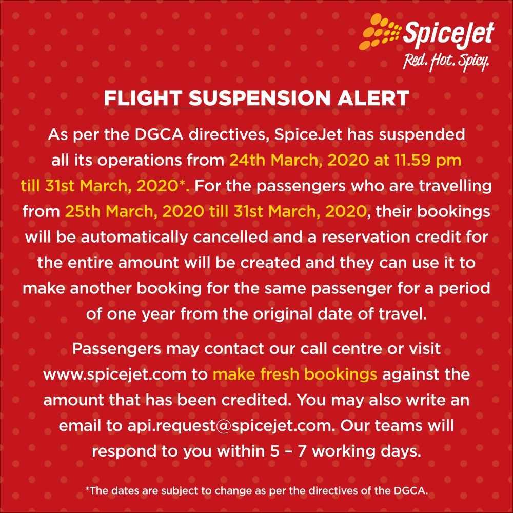 SpiceJet tweet media