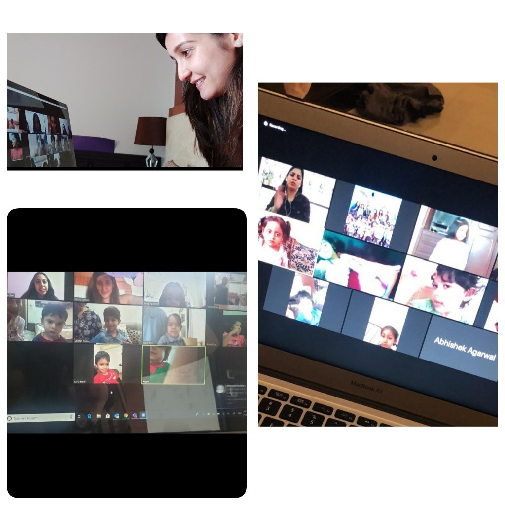 NishaGrover13's tweet photo. Distance Learning as we are all homebound. Students and Tearchers exploring various platforms to connect with each other #learningneverstops #IBrisktakers @PathwaysNoida @shaliniadvani @MeenakshiSinga1 @Aruna270767 https://t.co/QHtRfUr8fr