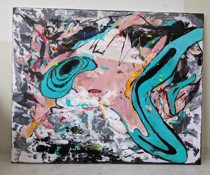 途中 