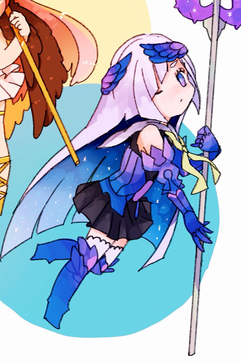 上手い下手は別にして自分の絵柄のここが好き デフォルメ絵は描くのすき ぽ くれはのイラスト