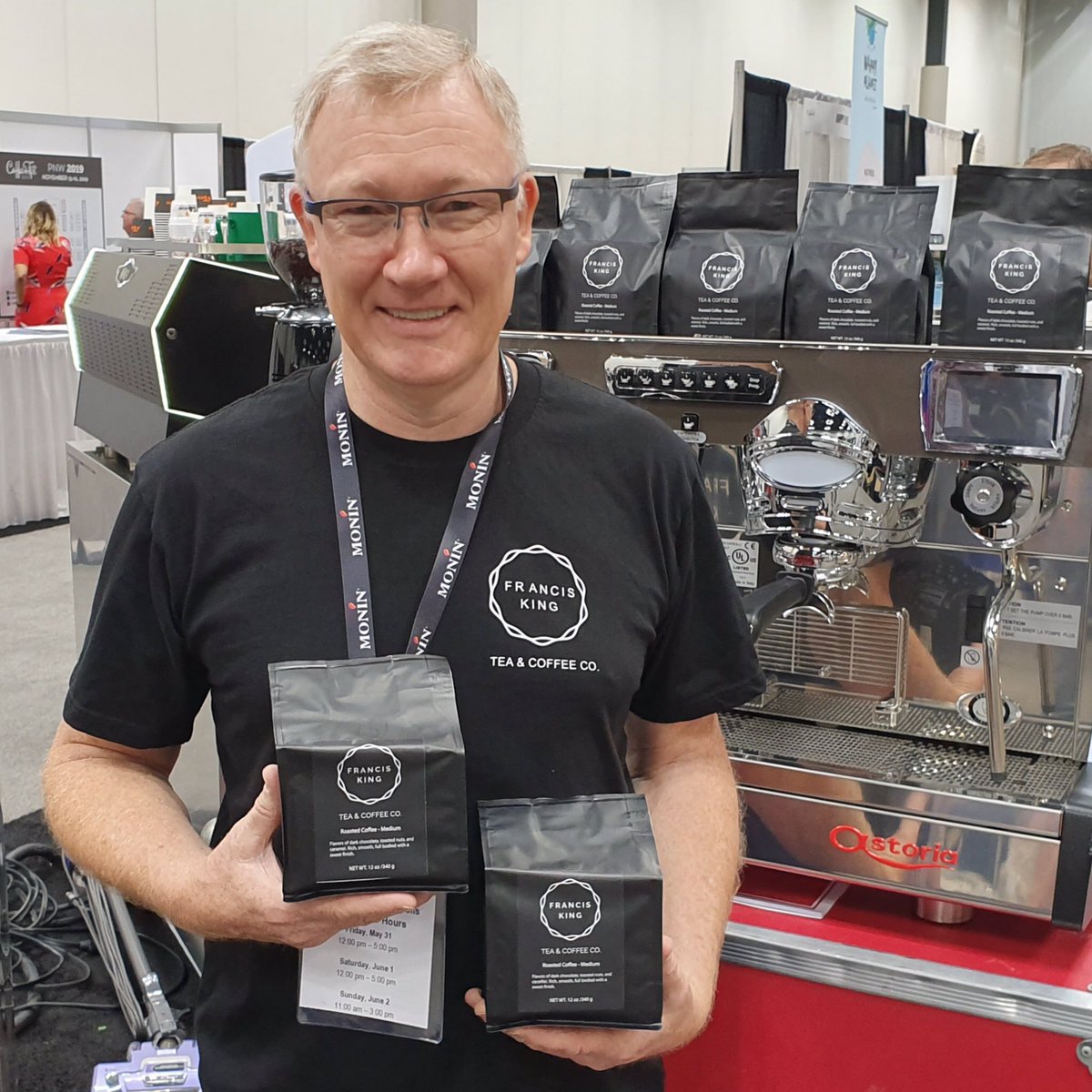 BareCoffeeCo's tweet photo. Know this guy? Well you will now. This is Chris Francis co-founder with his wonderful wife Cherie King @kiwicdk of @FrancisKingTC . These guys are making sure all your #tea and #coffee needs are covered during this crazy period. https://t.co/C1xzVPMfUX