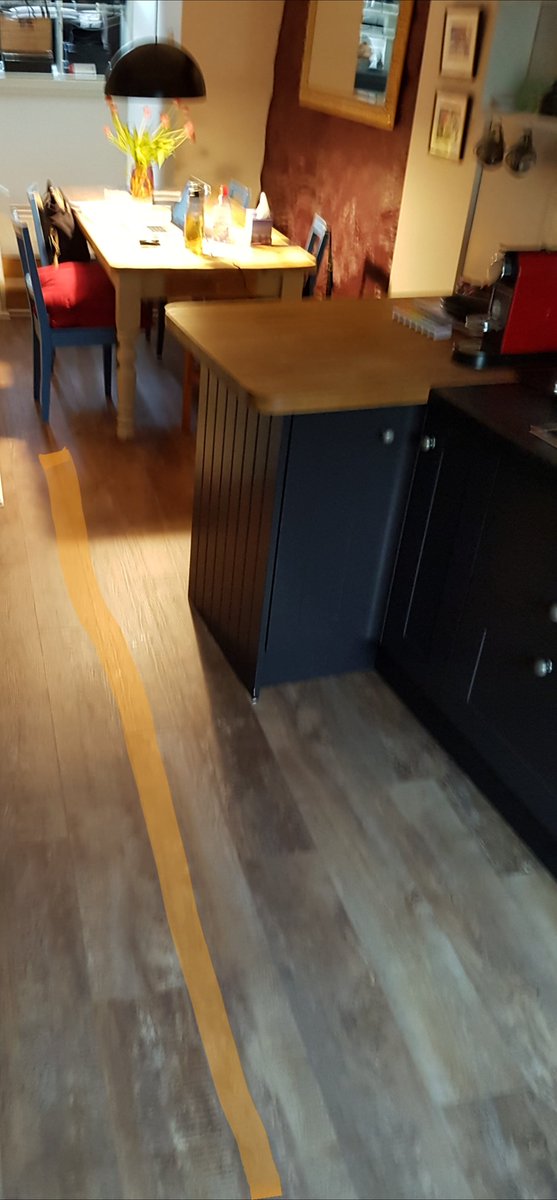 CldLada's tweet photo. 4/7 @CaithleenBell    
 6 steps computer to fridge, working from home... https://t.co/Nb89UHCLyy