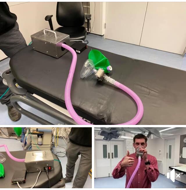 Ventilators that could save the lives of thousands of people suffering from coronavirus are being made in Carmarthenshire. 
The Covid Emergency Ventilator has been given the go-ahead by the WG having been designed by consultant Dr Rhys Thomas and CR Clarke &amp; Co in Ammanford. 1/2