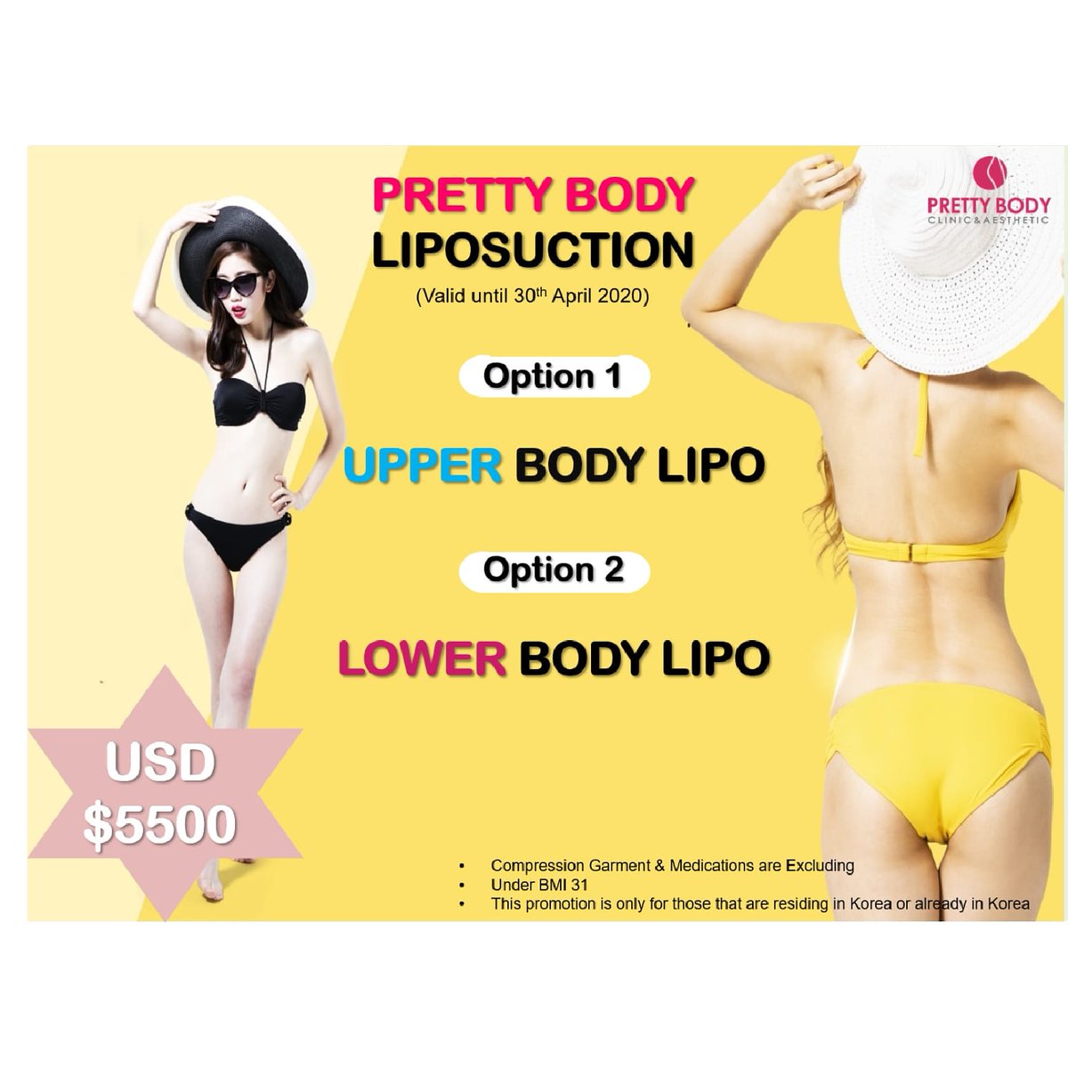 Upper or Lower Body Liposuction Spring Promotion!
Do not miss this good chance !
#prettybodyclinic #외국인 #외국인모델 #외국여자 #외국남자 #외국이남자모델 #외국인배우 #외국모델 #서울사는외국인 #ootdkorea #livinginseoul #seoullife #ig_korea #ig_seoul #modelinkorea #lifeinseoul