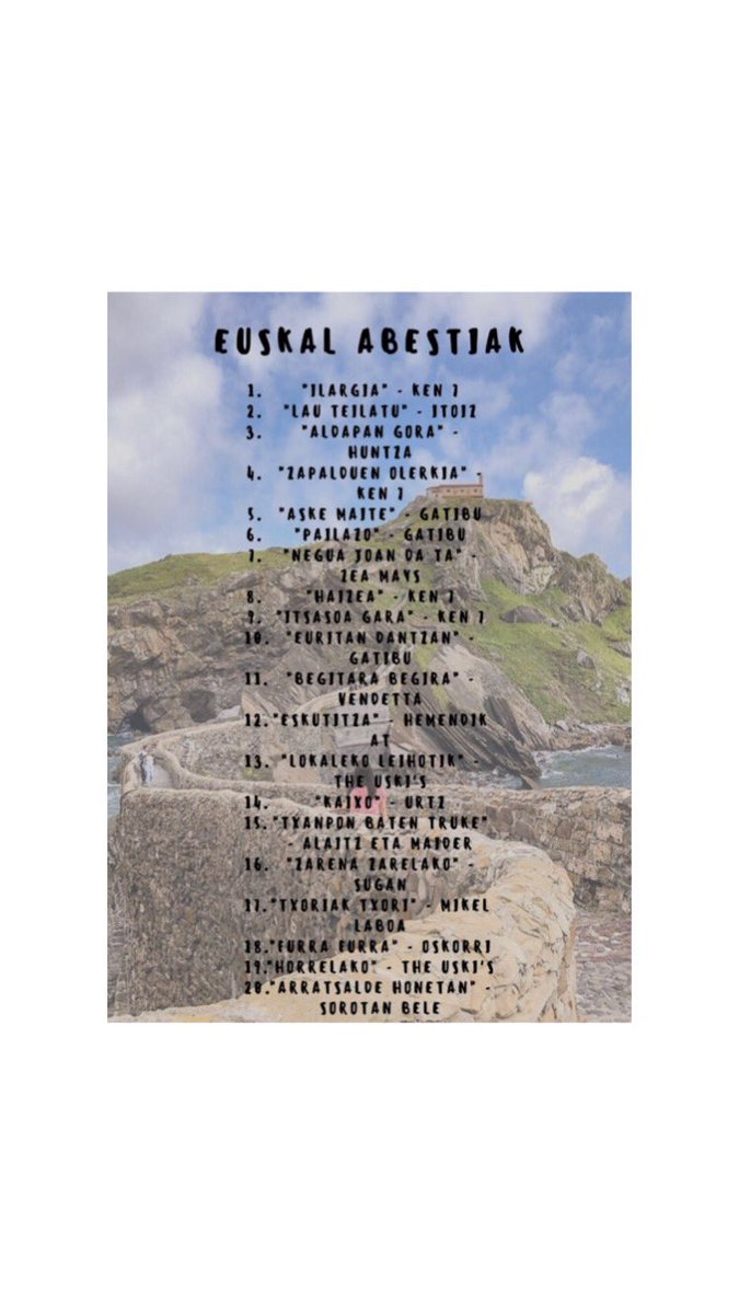 Tessera_coop's tweet photo. Ayer tocó Disney pero hoy toca en euskera, subiremos todo tipo de Playlists para que esteis entretenid@s.
#Ken7 #ZeaMays #Euskalabestiak #euskarazbizinahidut https://t.co/gFNJtTCSc0