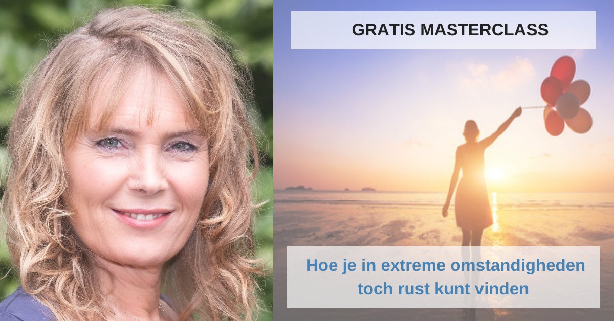 Ben je al die negativiteit zat? 
Wil je niet continu bezig zijn met angstige gedachtes?
Wil je weten hoe je ook nu rust kunt ervaren?
Schrijf je in voor de GRATIS MASTERCLASS: ‘Hoe je in extreme omstandigheden toch rust kunt vinden’  26 maart 11:00 uur
nandanoorlander.webinargeek.com/gratis-webinar…