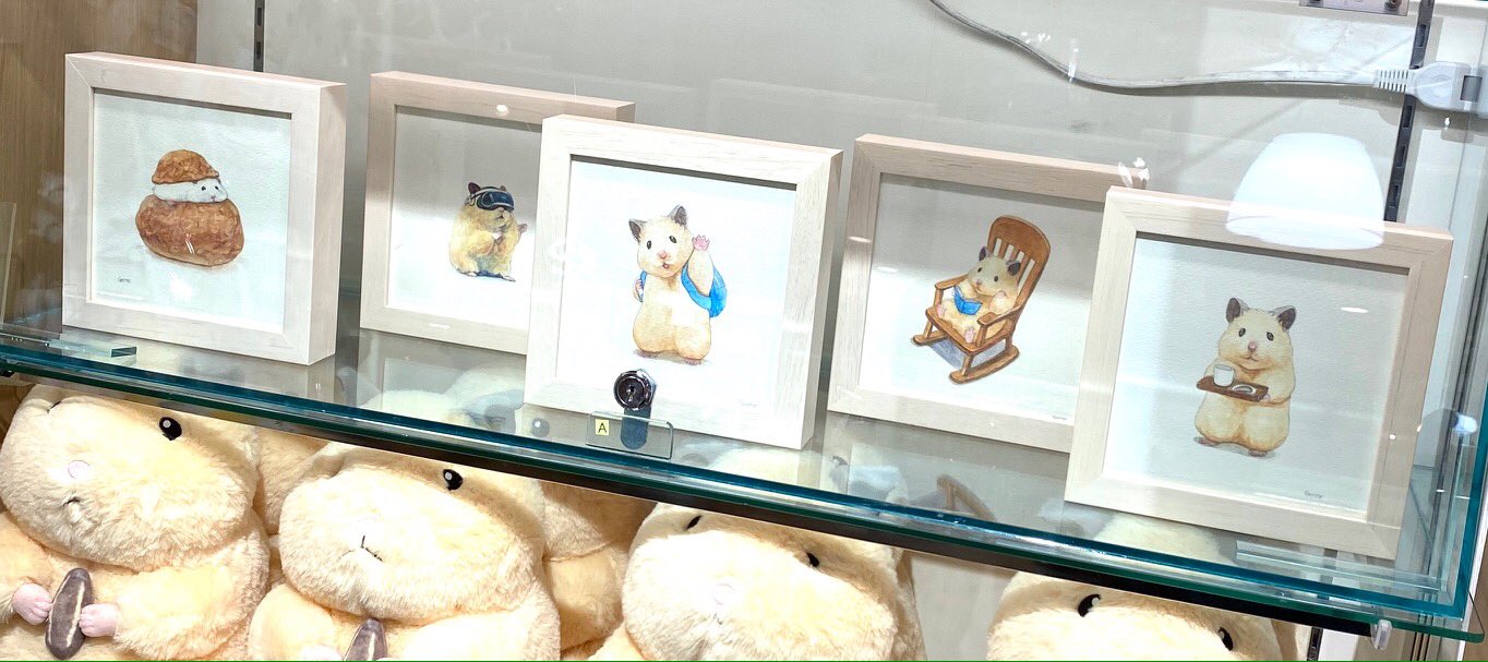 ハムスター助六の日常 複製原画 ハムスター助六の日常」の日本で初めて