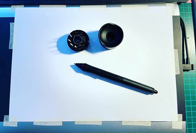sundstedt's tweet photo. I think drawing on a real paper surface gives better control and feeling. Setting up my desk for todays animated music video background illustrations work. @anders.sundstedt @sundstedtanimation #wacom #drawing #paper #pen #illustrator #backgrounds #backg… https://t.co/8X1VzdDuY5 https://t.co/R9gQzG7zYo