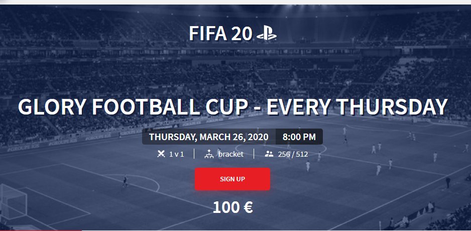 When you wake up and you see 256 players in Thursday's Glory Football Cup #FIFA20 🤩

Great way to start the day! 🌵

▶️bit.ly/GloryFootballC…