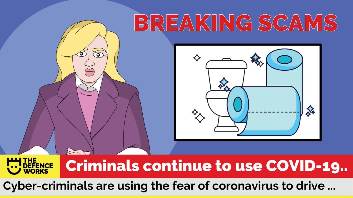 Now, more than ever, we need to make people aware of the cyber-threats out there. In our latest #BreakingScams post we take a look at how cyber-criminals are taking advantage of people’s worries about the current Coronavirus pandemic: buff.ly/2WDzTnu

#phishing #COVID19