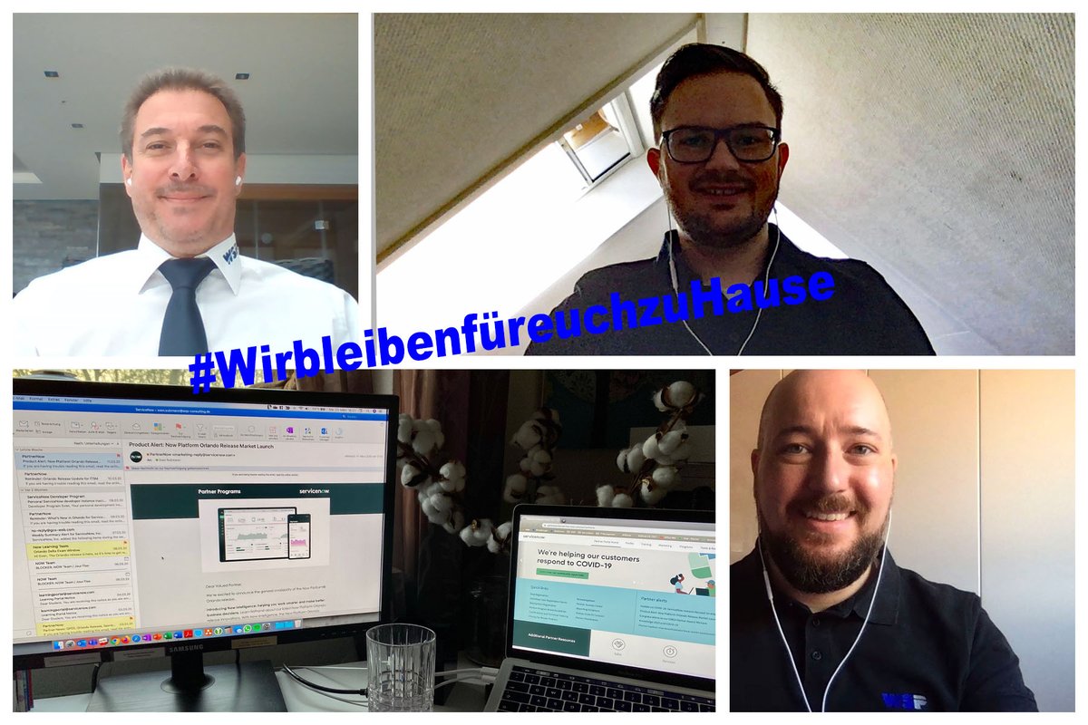WSPConsulting's tweet photo. Wir bleiben zu Hause – und für euch da! WSP arbeitet im Homeoffice, um zu helfen die Ausbreitung des #Coronavirus zu verlangsamen. Aber wir sind selbstverständlich remote voll im Einsatz für unsere Kunden! #stayathome #wirbleibenzuhause #homeoffice #flattenthecurve https://t.co/U4qeRB8kYT