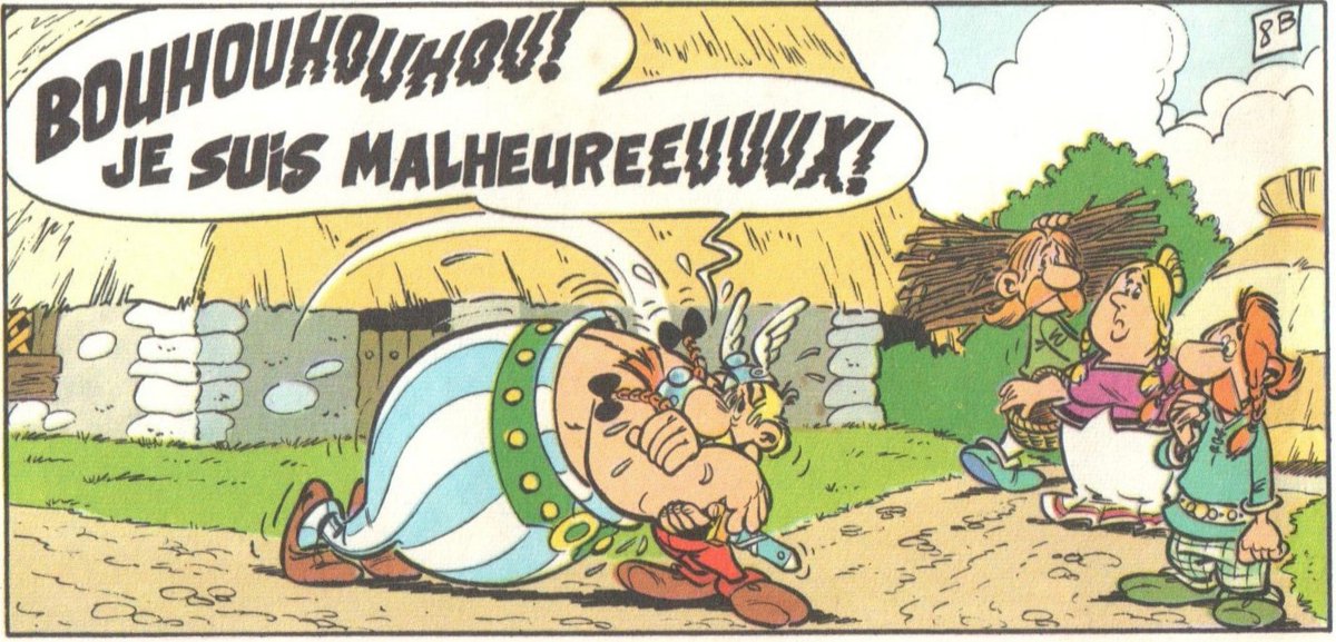 Uderzo est mort. Je pense qu'on est tous d'accord pour dire que c'est bien plus qu'un dessinateur qui disparaît ce matin... 😔😔