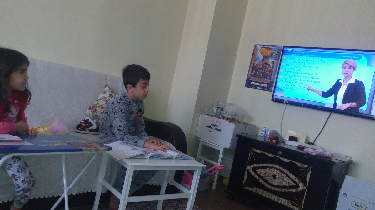 Şehit Adem Köse İlkokulu3G Uzaktan Eğitim de 2.gün #IspartaEbaKullanıyor