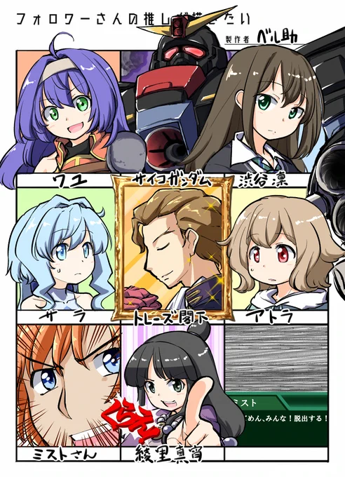 東方キャラじゃなくてもええんやで?
↓前回やったやつ 
