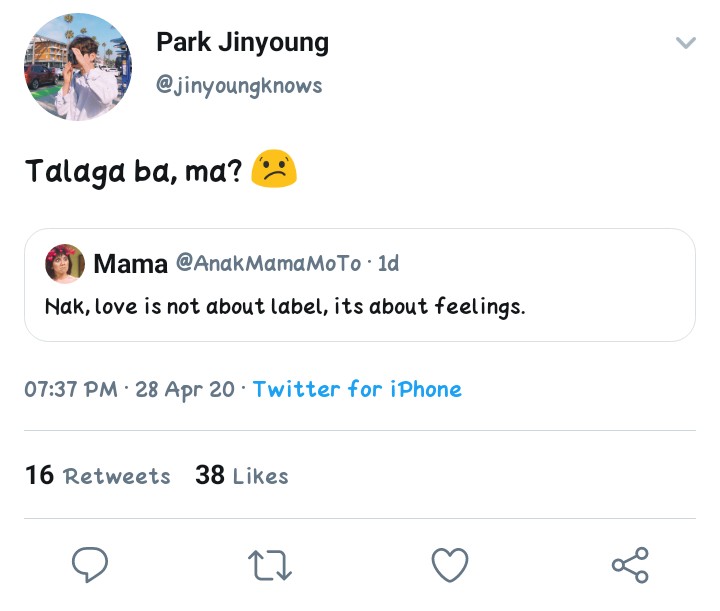 204:~jinyoung being mood (1) #MarkJin