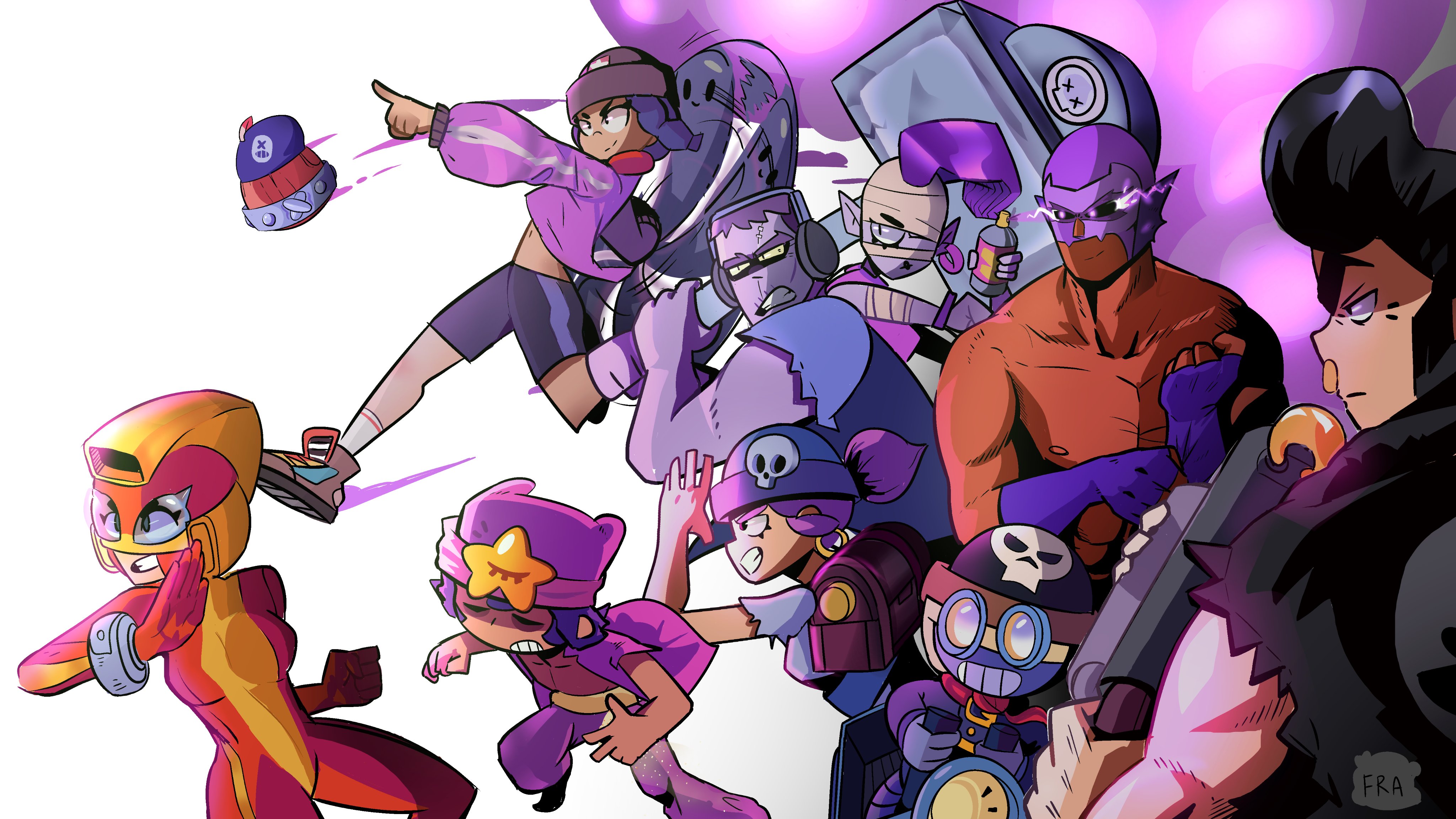 Би би аниме Brawl Stars