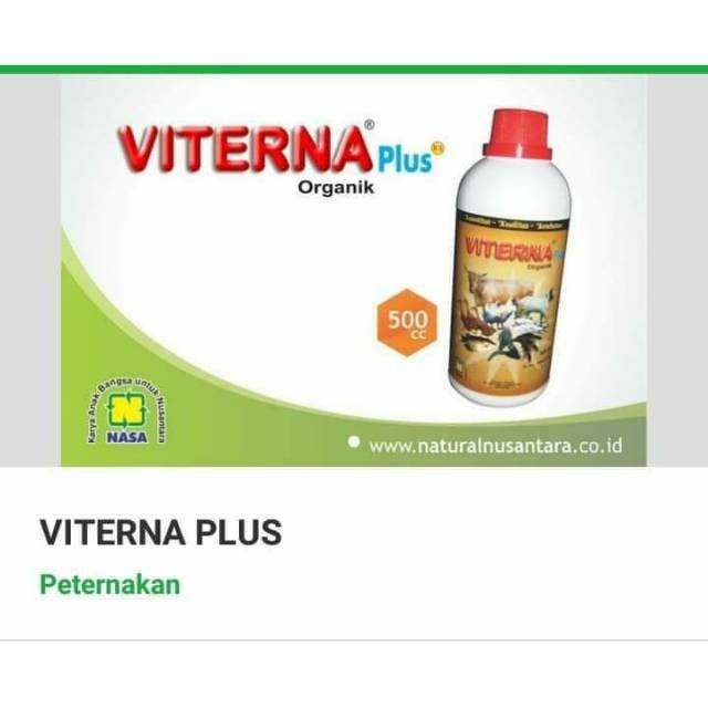 Saya menjual VITERNA PLUS seharga Rp55.000. Dapatkan produk ini hanya di Shopee! shopee.co.id/iyongdie/48208… #ShopeeID