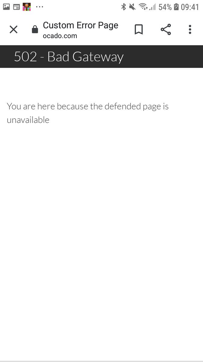 And now I'm getting this! Come on <a href="/ocado/">Ocado</a> What's with the #radiosilence ??