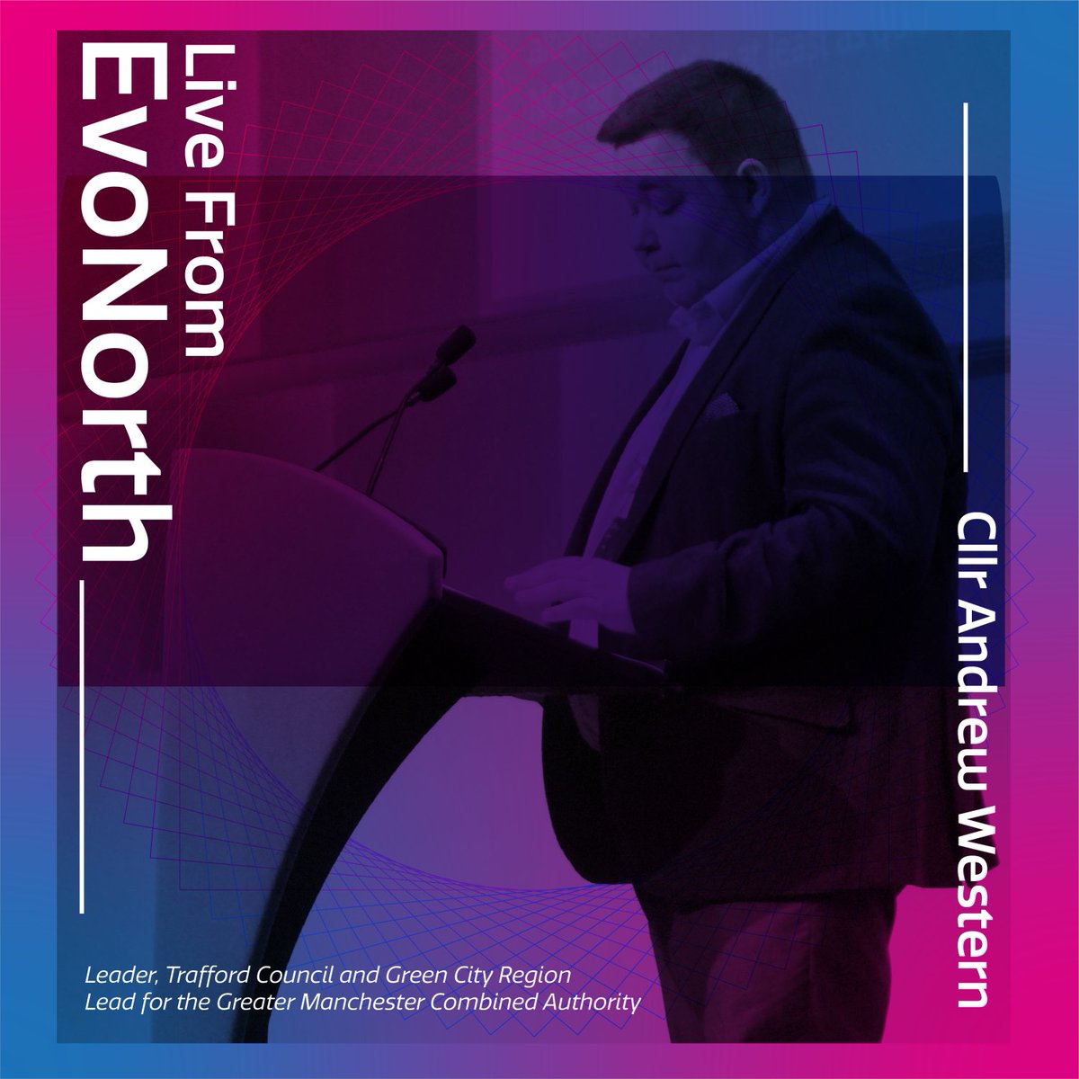 PODCAST 🎙🎧
Bonus Ep. Live from EvoNorth 2020: Cllr Andrew Western

publicsectorexecutive.com/Public-Sector-…

"We would not drink dirty water so why on earth do we accept breathing dirty air"

<a href="/EvoNorth/">#EvoNorth 4th/5th Mar 2020</a> <a href="/AndrewHWestern/">Andrew Western MP</a> <a href="/greatermcr/">Greater Manchester Combined Authority</a> <a href="/TraffordCouncil/">Trafford Council</a> <a href="/AndyBurnhamGM/">Andy Burnham</a> #CleanAir #Pollution #Manchester