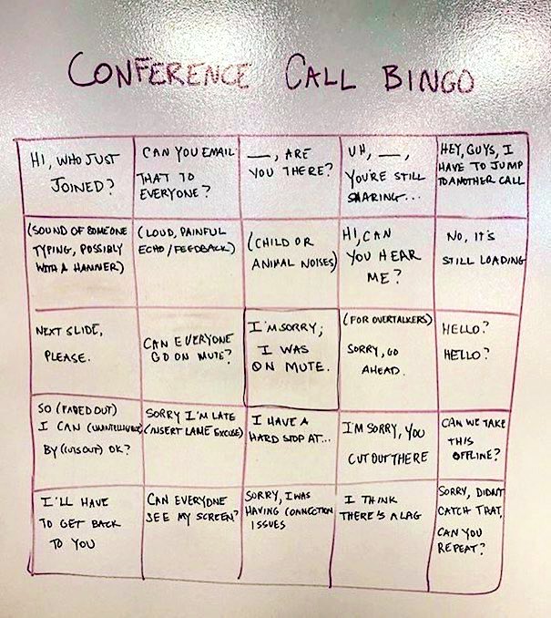 When life turns into one long teleconference 🤪 #COVID19 
#StayAtHomeSaveLives