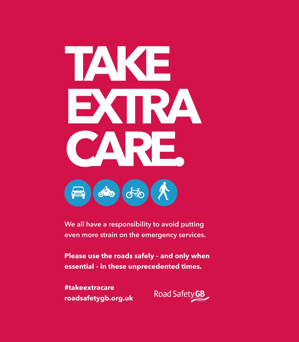SDSA Gtr Manchester (@safedrivegm) on Twitter photo Let's not put even more strain on our NHS and emergency services. Please use the roads safely and only when really necessary in these unprecedented times #takeextracare <a href="/manchesterfire/">Greater Manchester Fire & Rescue Service</a> <a href="/SaferRoadsGM/">Safer Roads Greater Manchester Partnership</a> <a href="/NWAmbulance/">North West Ambulance Service</a> <a href="/gmpolice/">Greater Manchester Police</a> @SalfordRoyalNHS @TrotterBrooke Let's not put even more strain on our NHS and emergency services. Please use the roads safely and only when really necessary in these unprecedented times #takeextracare <a href="/manchesterfire/">Greater Manchester Fire & Rescue Service</a> <a href="/SaferRoadsGM/">Safer Roads Greater Manchester Partnership</a> <a href="/NWAmbulance/">North West Ambulance Service</a> <a href="/gmpolice/">Greater Manchester Police</a> @SalfordRoyalNHS @TrotterBrooke