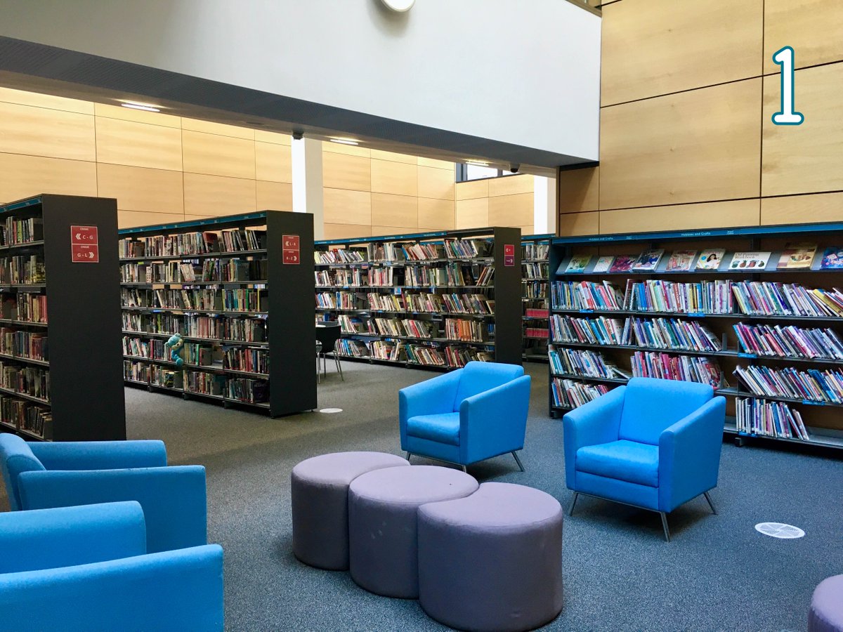 WiganLibraries's tweet photo. Picture No. 1 of library bear hide and seek. 👀🔎 Can you find the bear? 🐻 While our libraries are temporarily closed, a new hide and seek picture will be posted every Tuesday at 10am on @WiganLibraries. ➕ (P.S. You may need to zoom in, this bear is sneaky!) https://t.co/ciJxFJJmA5