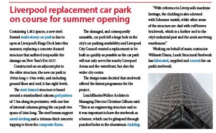 AngleRingCo's tweet image. Great to see a recent project we've been working on featured in the latest issue of NSC!

We cambered 450 bars of 533x210x109kg/m x 16m long Universal Beams for the Liverpool replacement car park on page 7.

newsteelconstruction.com/wp/wp-content/…

#SteelBending  #UniversalBeam

@steelcoinfo