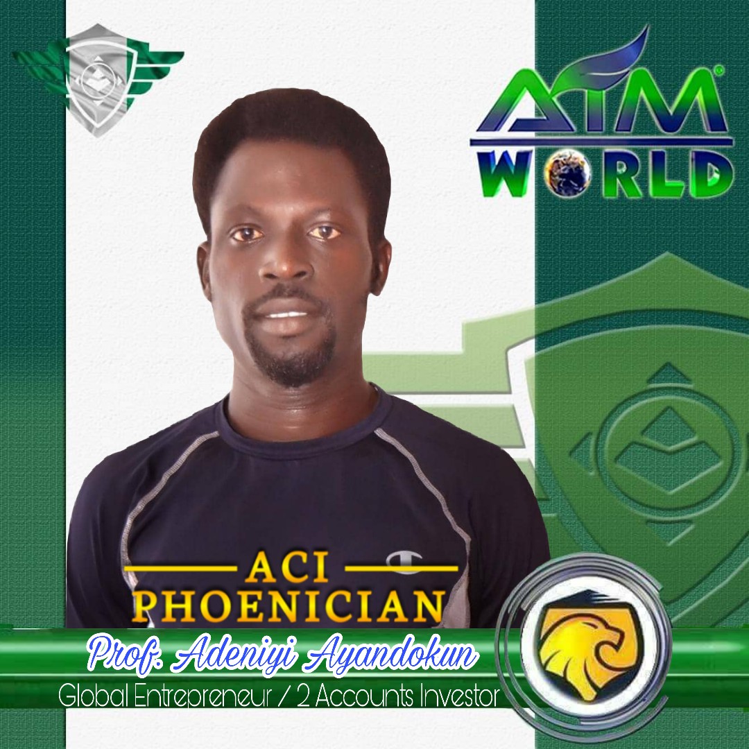 MydChe's tweet image. CONGRATULATIONS AND WELCOME TO MY TEAM

Coach Adeniyi of NIGERIA for your 2 accounts investment. THANK YOU SO MUCH FOR TRUSTING me and also to our TEAM and Company

You are now Officially part of Alliance in Motion Global

If you want to become healthy and be wealthy join us now.