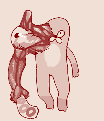 某所で描いたムジーナの絵です('・ω・`) 