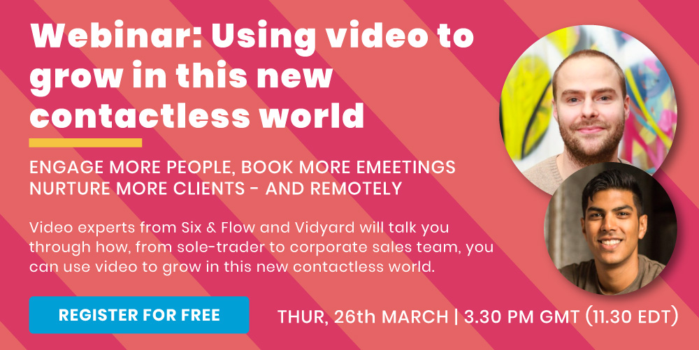 LotteSixandFlow's tweet photo. Join us at 3:30pm on Thursday where we'll be discussing how to build lasting connections and sign new business...using video! Follow the link to register.

https://t.co/2tFQwPrQFY https://t.co/fRBHSB3aOl
