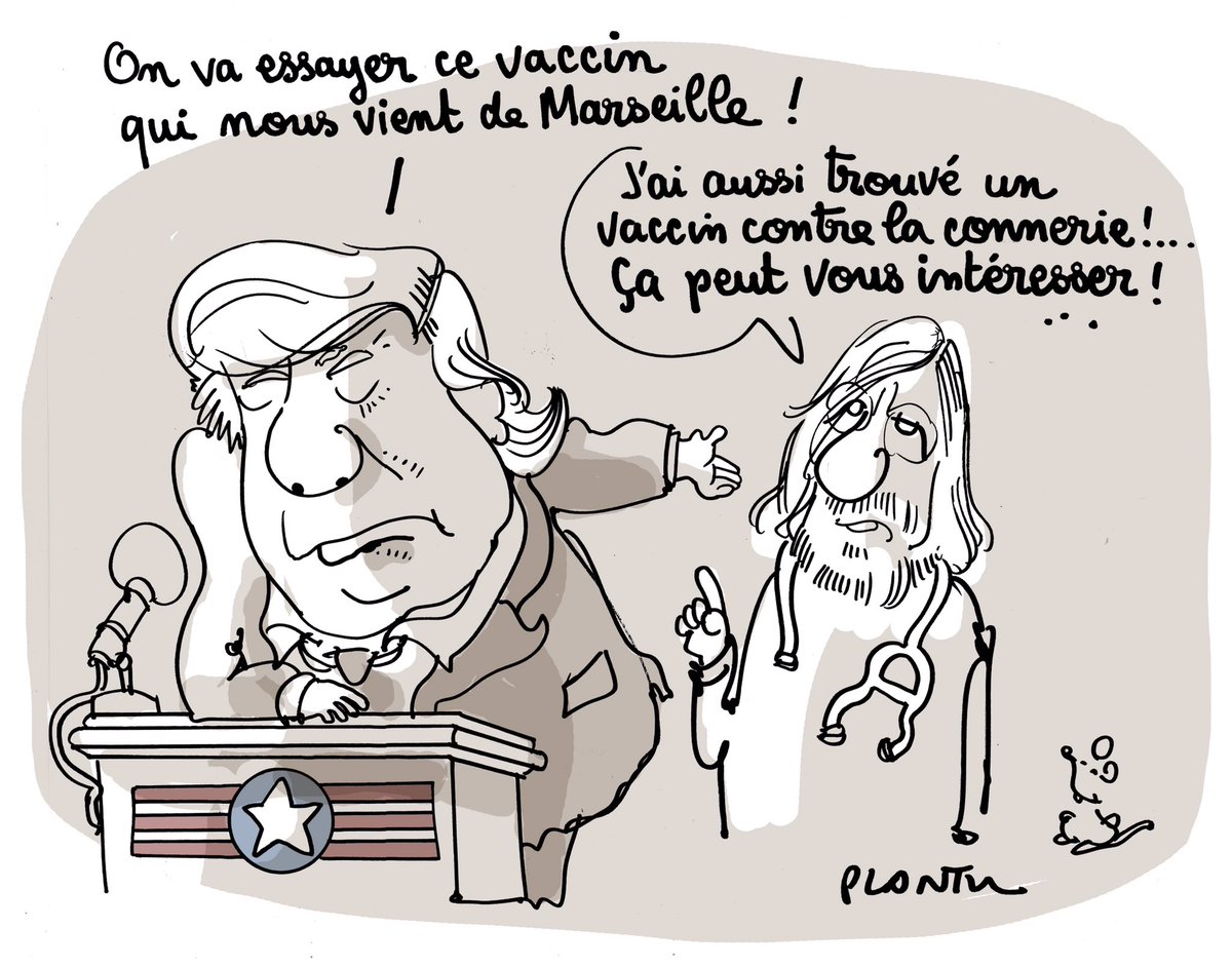 CHLOROQUINE: après avoir nié la gravité de la pandémie, le président Trump se tourne vers un possible traitement expérimenté à Marseille.