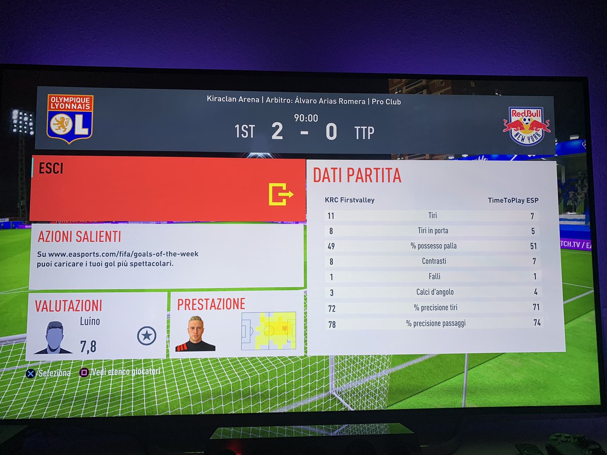 🎙#MatchResult

🏆Serie B <a href="/VPG_Italy/">VPG Italy</a> 
🗓9^Giornata 
🐻🆚@FcFirstvalley 
0-2❌
🎖<a href="/KappaTtp/">TTP_KristianLuino</a> 

Comincia la settimana non nel migliore dei modi!ci troviamo contro una squadra ben attrezzata che ha sicuramente meritato la vittoria,testa alla prossima!💆🏼‍♂️
GG agli avversari🤝