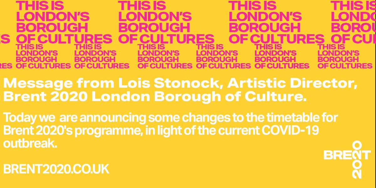 Brent 2020, London Borough of Culture tweet media