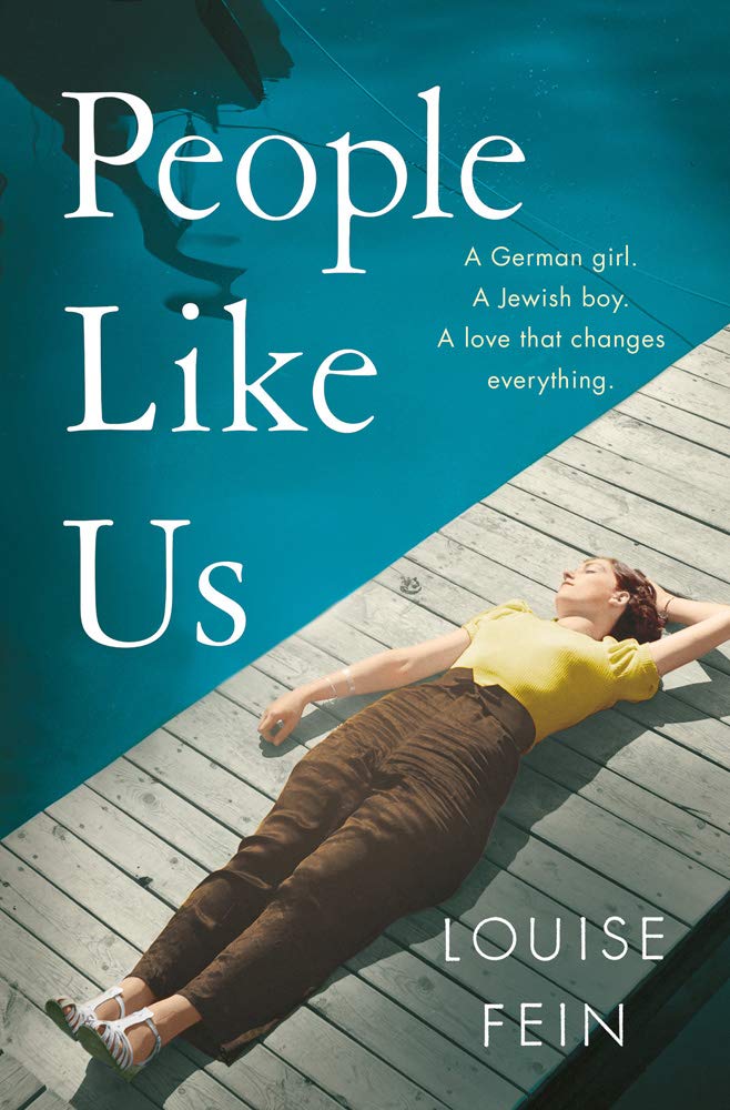 A love story set in 1930s Germany. Hetty, daughter of an SS officer, falls in love with Walter, a Jew. Hetty questions what she has been taught. Can their love survive? PEOPLE LIKE US by @FeinLouise - hardback from @HoZ_Books, May. Customers: bit.ly/2J7SK2d #buyersnotes