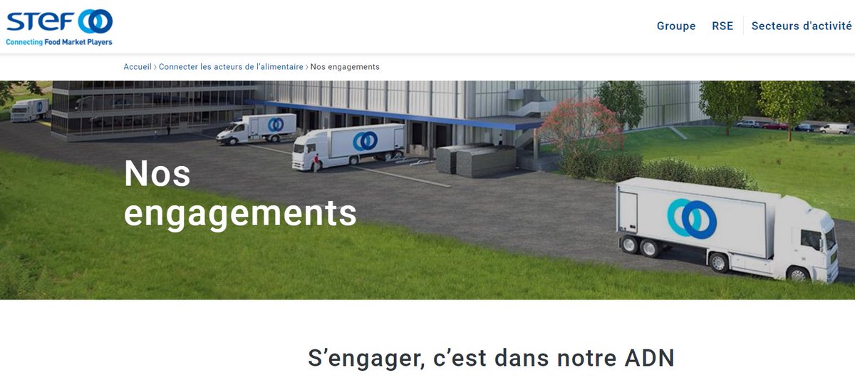 La STEF leader européen du transport de produit frais et surgelés profite de la crise pour augmenter ses tarifs de 8,5% alors que le carburant baisse. Bravo la solidarité #profiteur