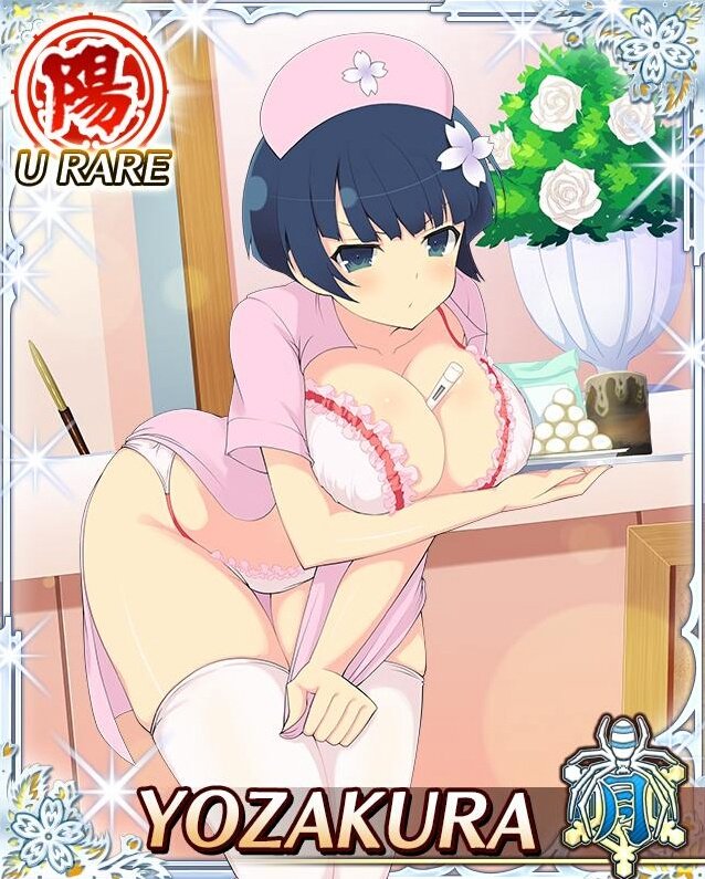 スマホゲーム画像 シナリオ集 Twitterissa ナースの花形 夜桜 閃乱カグラ Senrankagura 閃乱カグラnewwave