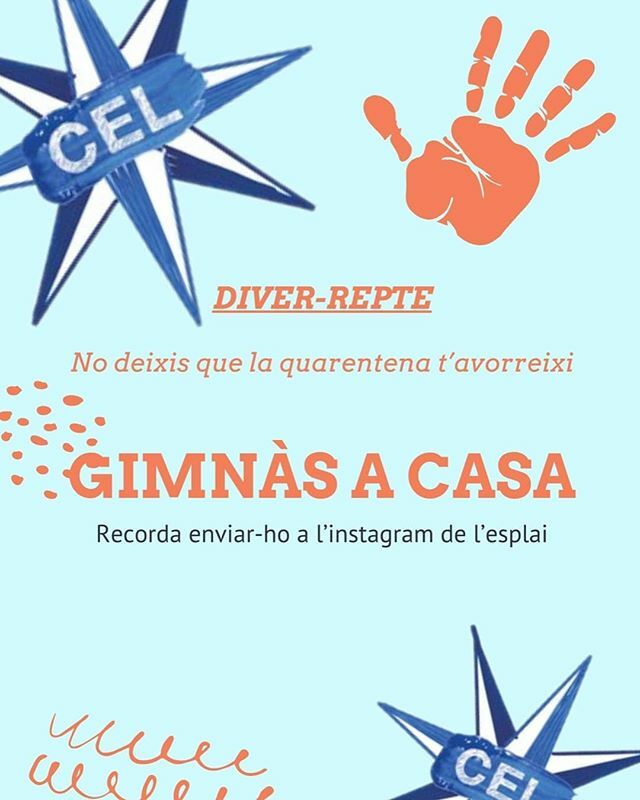 Nou repte, nova diversió!!! Recordeu que teniu 48h per fer-lo, ANIMEU-VOS QUE L'ESPLAI NO S'ATURA!!!!!!!!!!! #quedatacasa #esplaiacasa ift.tt/2J9TZOh