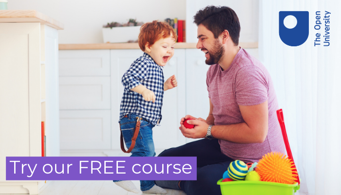 OpenUniversity's tweet photo. How do young children learn? 

Try this FREE course and learn how adults use different methods of teaching to encourage a small child to expand their boundaries and develop new ways of thinking:

https://t.co/b7W3aUDJXn https://t.co/N2VKK9mjrB