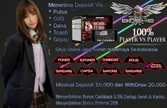 BoshePoker - Agen Poker Server Terbaru dan Domino Terpercaya Indonesia - Page 3 ET3j8DnVAAIbTna?format=jpg&name=small