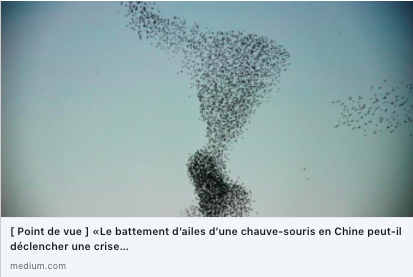 #hypermondialisation : exploitation intensive des terres, #étalementurbain et #globalisation des #chainesdapprovisionnement - Avons-nous fini par déclencher une #crisesystémique dépassant notre capacité de maîtrise de notre propre organisation? 

medium.com/@sanaa_9097/po…