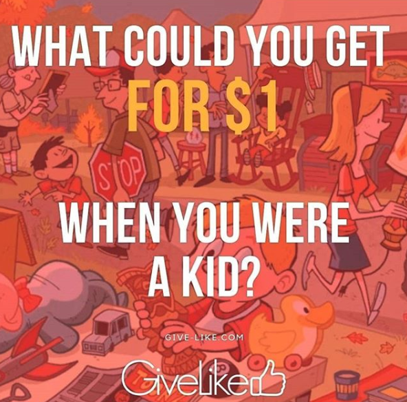 GiveLikeLLC's tweet photo. Do you remember what could you get for $1, when you were a child?

Comment your answer and tag your friend!

Premium products for cents 😎 😎 😎

Developed by @stockbnd

#sweepstakes #childhood #retro #toys #cheap #discounts #onlineshopping #shopping #onedollar #givelike https://t.co/qyRuADvvzV