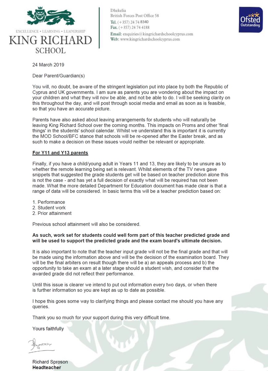 King Richard School tweet media