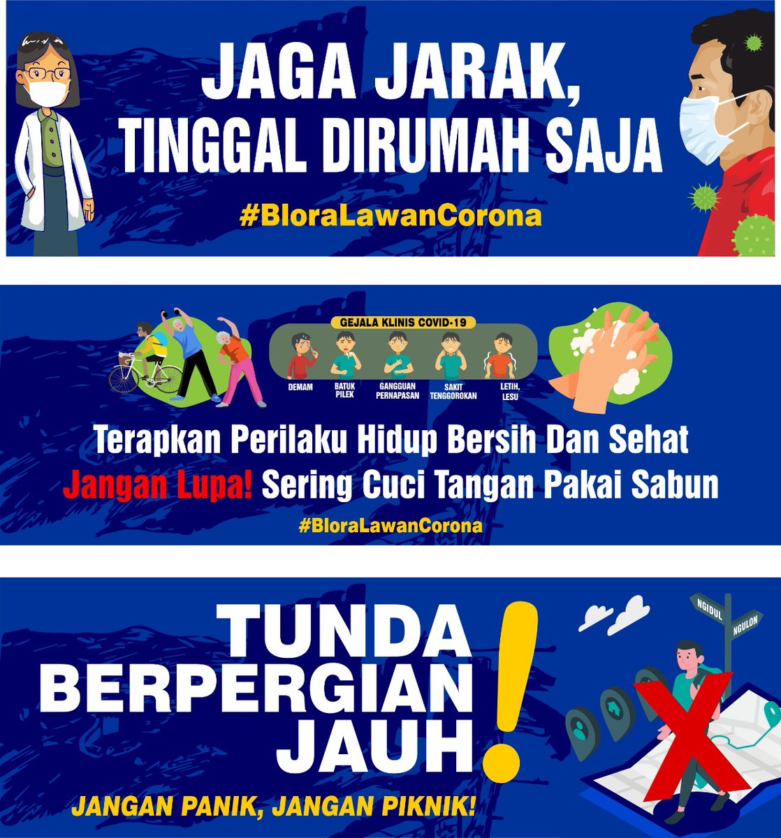 ProkompimBlora's tweet photo. HIMBAUAN PENCEGAHAN VIRUS CORONA ATAU COVID-19
untuk seluruh Dinas/OPD, Camat, Instansi Vertikal, Perbankan, & BUMD se Kabupaten Blora
#Blora #BloraLawanCorona #ProkompimBlora #SetdaBlora #PemkabBlora #BloraMustika #BloraSehat #JatengGayeng #JatengLawanCorona #IndonesiaMaju https://t.co/3EyCGfGXum